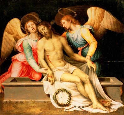 Pieta (Christus Patiens), 1550 von Vicente Juan Macip